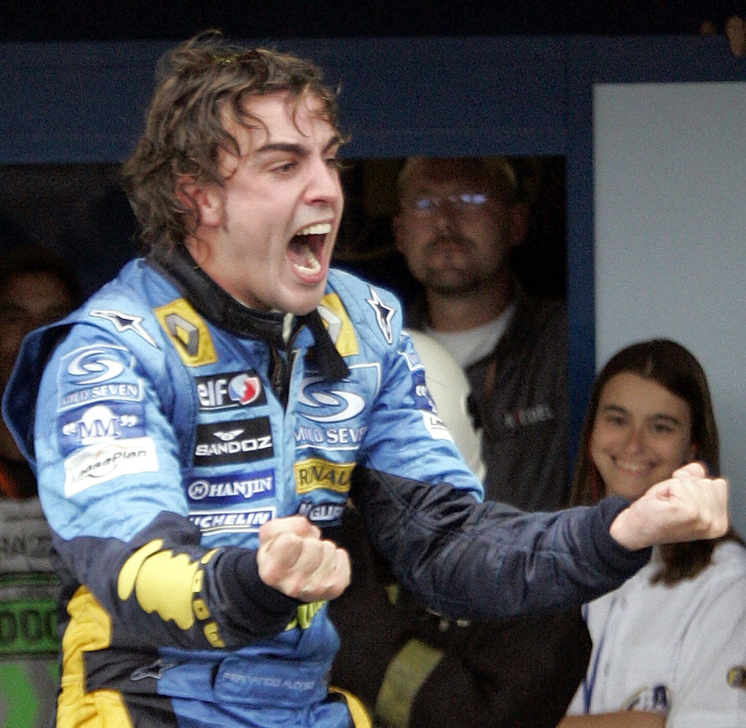 2005: Fernando Alonso becomes Formula One’s youngest champion